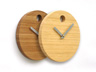 Bamboo Clock - Natural/Amber