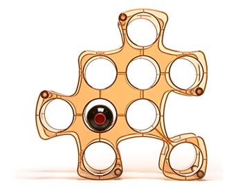 Puzzle Wine Rack