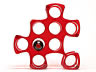 Puzzle Wine Rack Burgundy Red