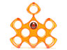 Puzzle Wine Rack Saffron Orange