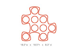 horizontal unit dimensions